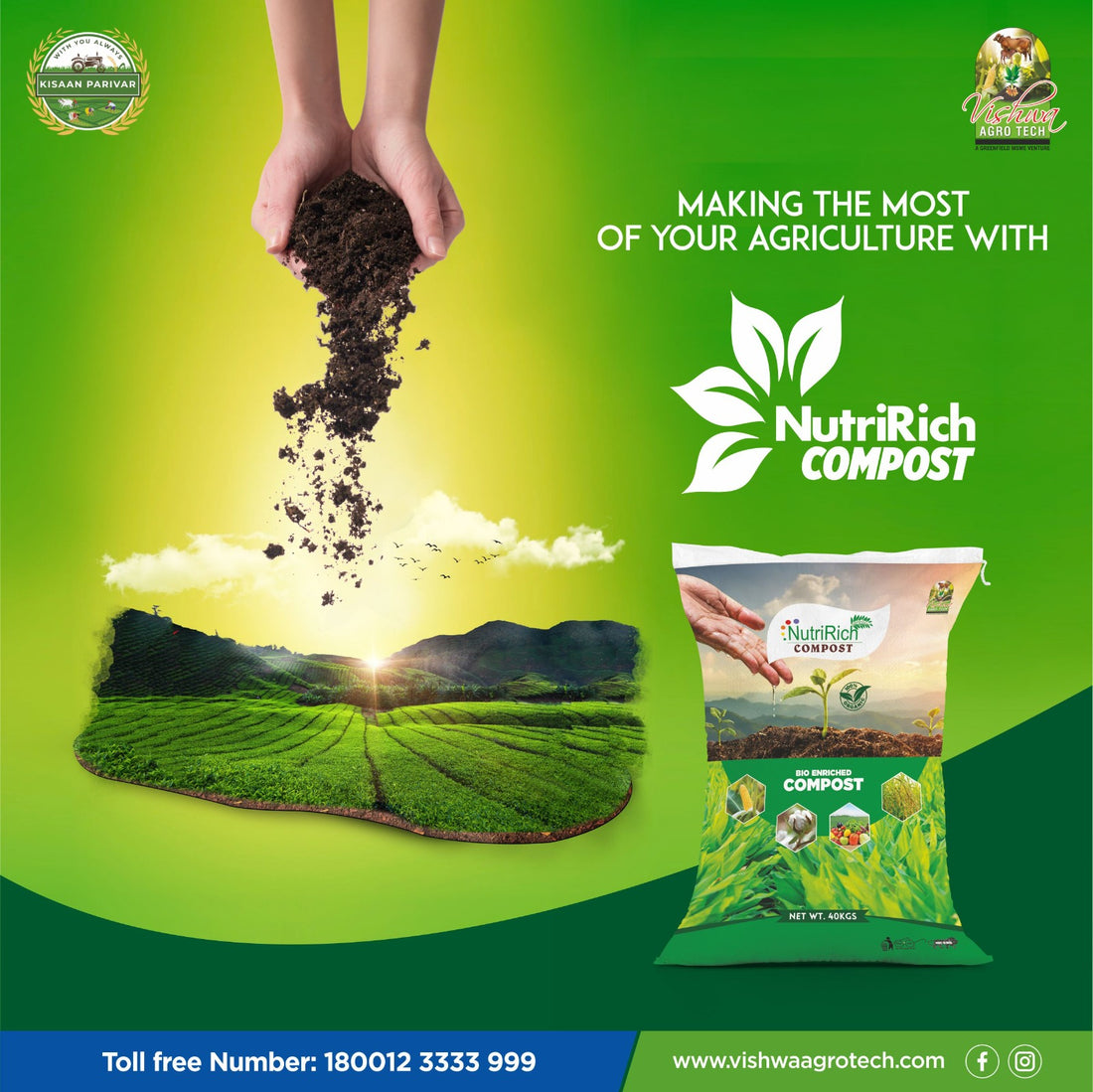 Nutri-Rich Compost: The Green,  Brown, and Beautiful Approach To  Growing A Beautiful Farm!